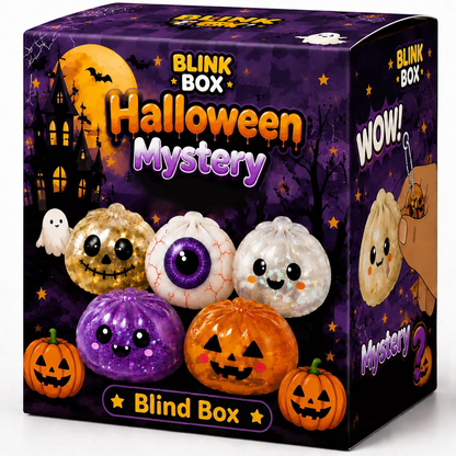 Halloween Ghost Squeeze Toys – Cute Scary Stress-Relievers for Party Favors