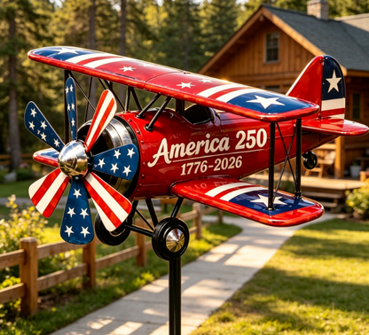 🔥Limited time 49% OFF🔥🇺🇸USA 250 “Liberty Windmill” Patriotic Garden Wind Spinner -✈️ (Free Delivery Fee)
