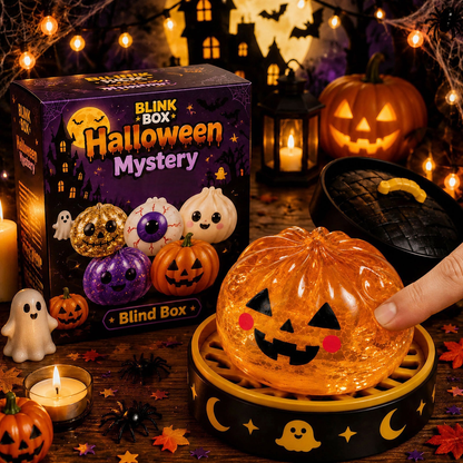Halloween Ghost Squeeze Toys – Cute Scary Stress-Relievers for Party Favors